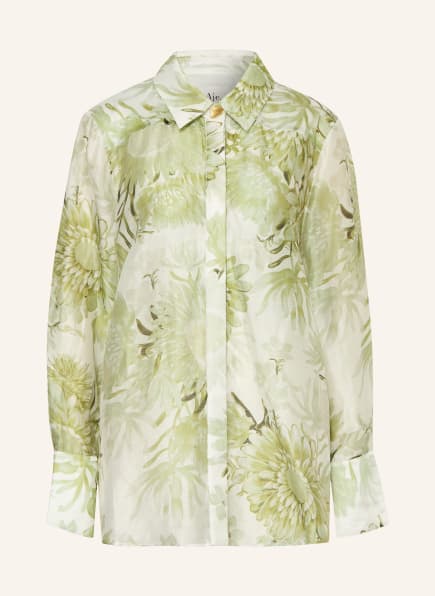 Aje. Hemdbluse REFLECTOR mit Leinen