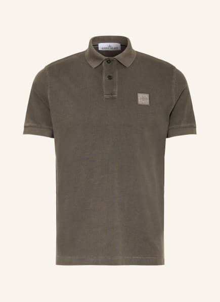 STONE ISLAND Piqué Polo Shirt, Slim Fit