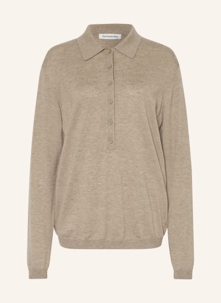 The Frankie Shop Strikket poloshirt TALA