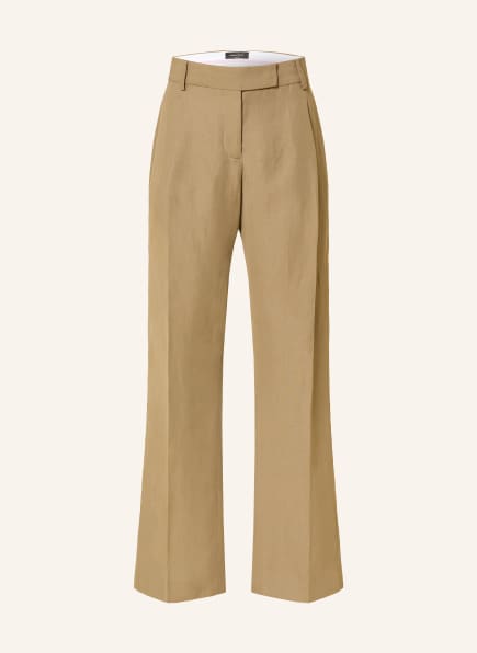 FABIANA FILIPPI Bootcut pants with linen