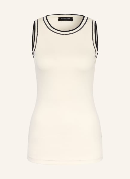 FABIANA FILIPPI Top with glitter thread