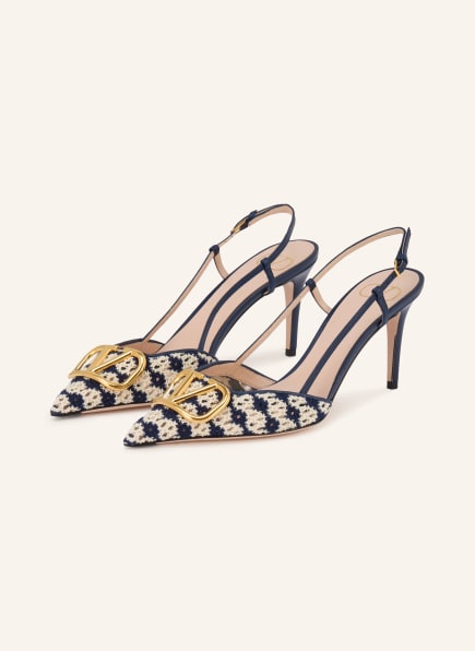 VALENTINO GARAVANI Slingback Pumps VLOGO SIGNATURE