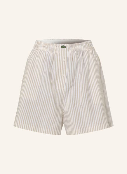 LACOSTE Shorts mit Leinen