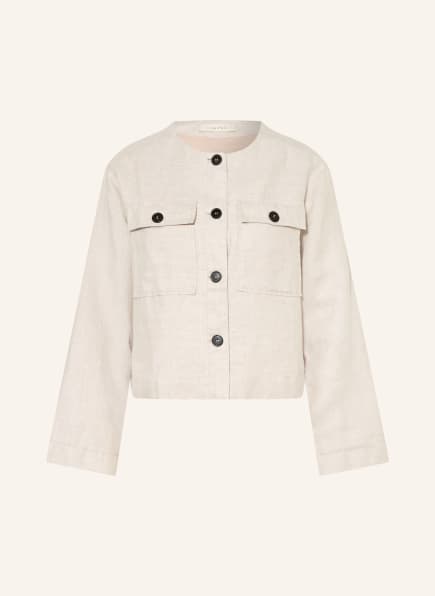 lilienfels Linen jacket with glitter thread
