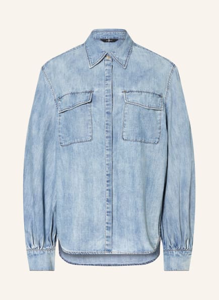 7 for all mankind Chambray denim blouse