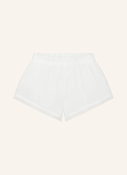 SKIMS Pantaloni scurți de casă POPLIN APPAREL