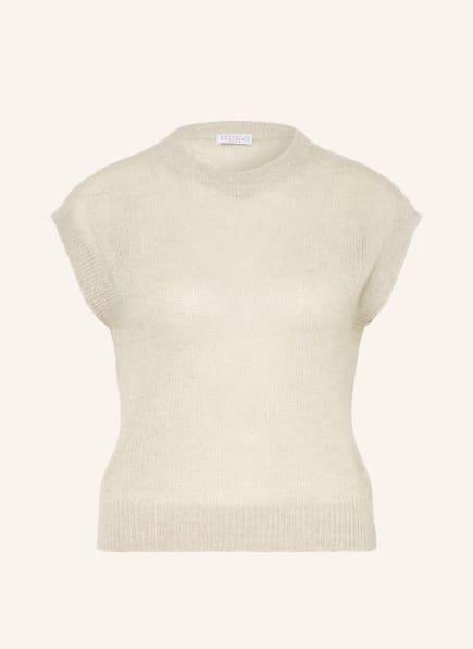 BRUNELLO CUCINELLI Pullunder mit Mohair und Glitzergarn