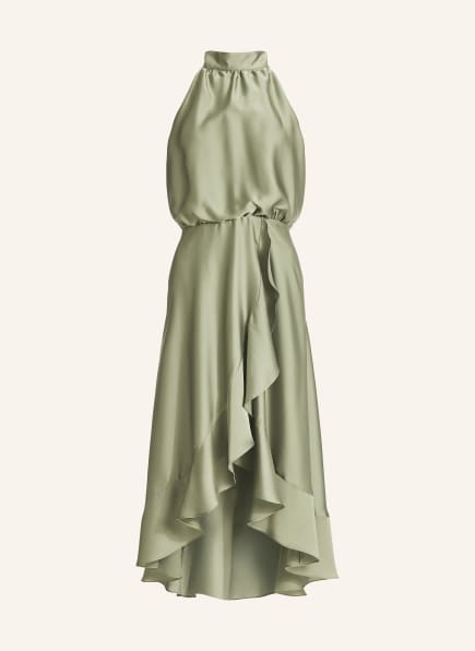 SWING Cocktailkleid aus Satin mit Volants