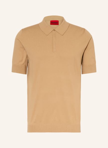 HUGO Strick-Poloshirt SAN PETER