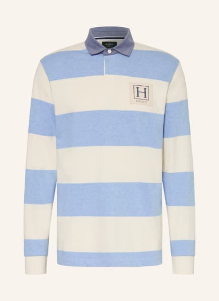 HACKETT LONDON Tricou polo din tricotaj cu mix de materiale