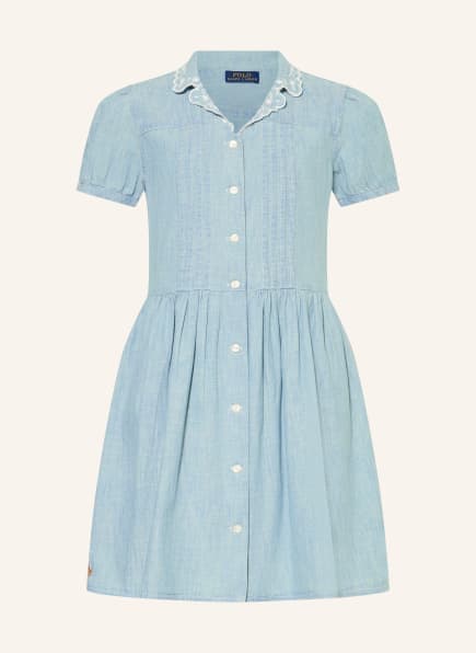 POLO RALPH LAUREN Robe chemise effet jean