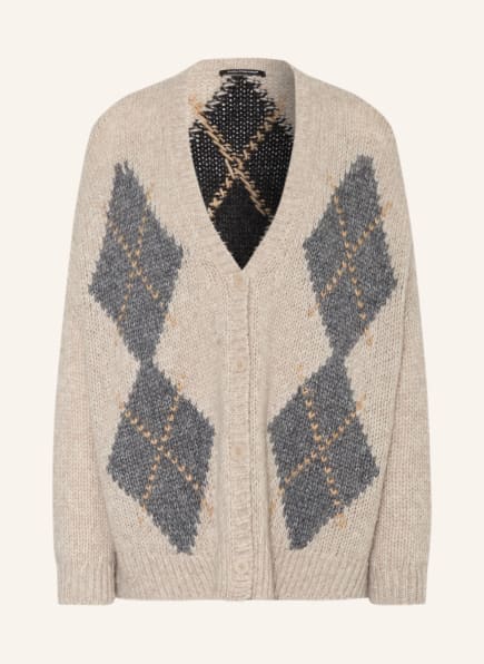 LUISA CERANO Strickjacke mit Alpaka