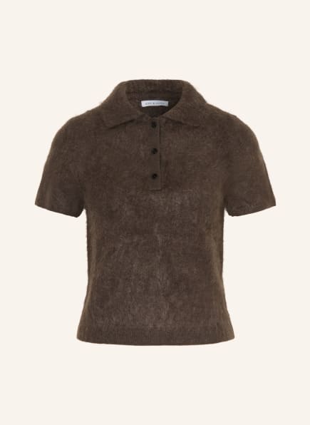 MRS & HUGS Cashmere knit polo shirt