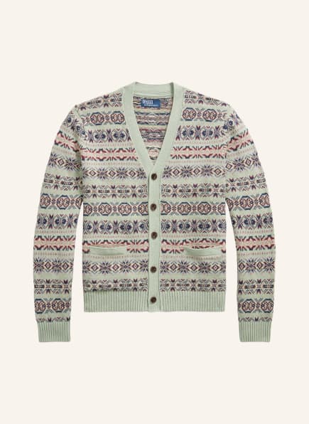 POLO RALPH LAUREN Strickjacke mit Leinen