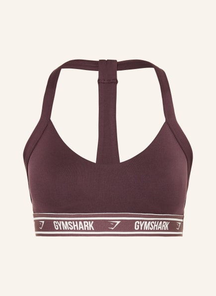 GYMSHARK Sport-BH LIGHT SUPPORT HALTER NECK LOGO