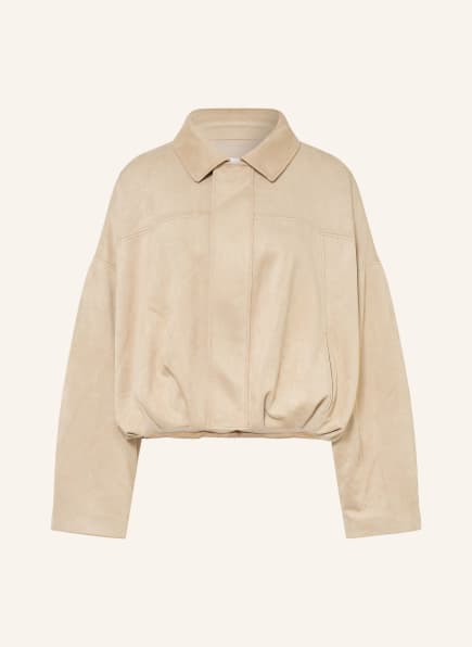 COMMA Blouson in Lederoptik