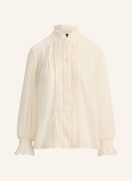 LAUREN RALPH LAUREN Bluse mit Spitze und Rüschen