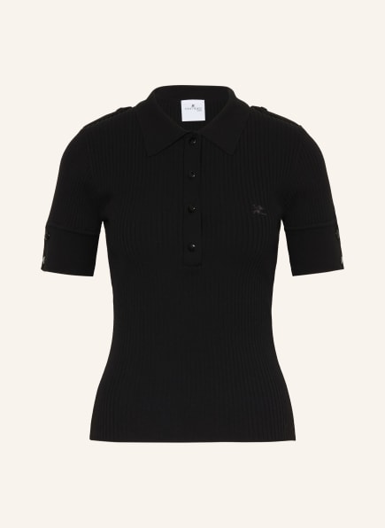 Courrèges Strick-Poloshirt