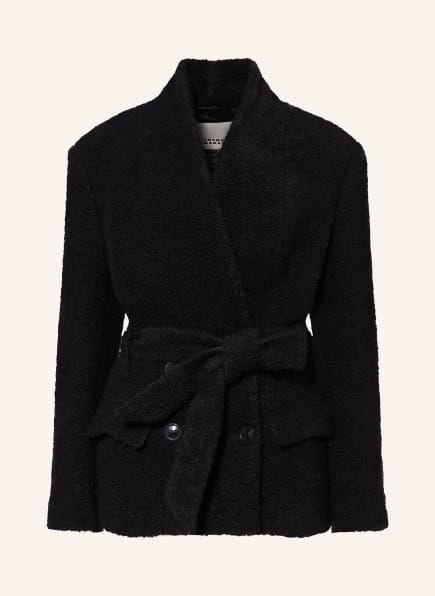 ISABEL MARANT SYNDRA Bouclé Jacket with Alpaca
