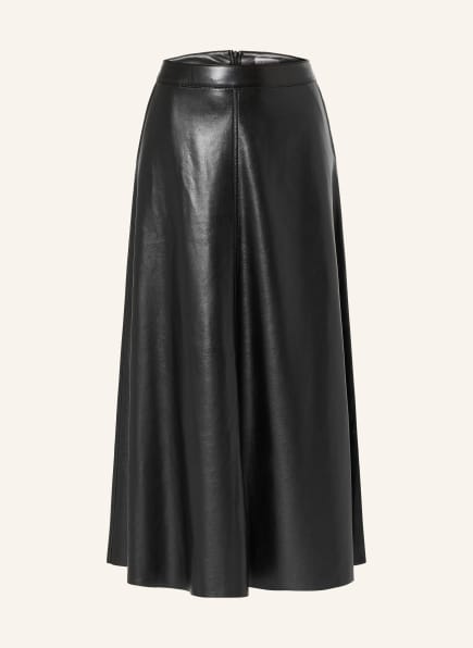 MRS & HUGS Faux-leather skirt