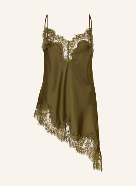 RIANI Satintop mit Spitze