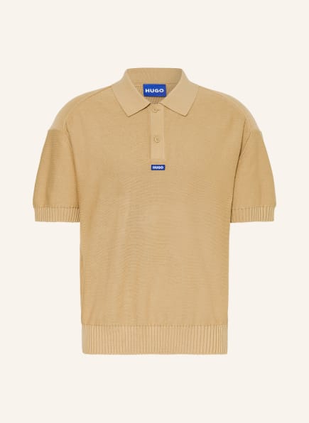 HUGO Knit polo shirt SAN PAISLEY