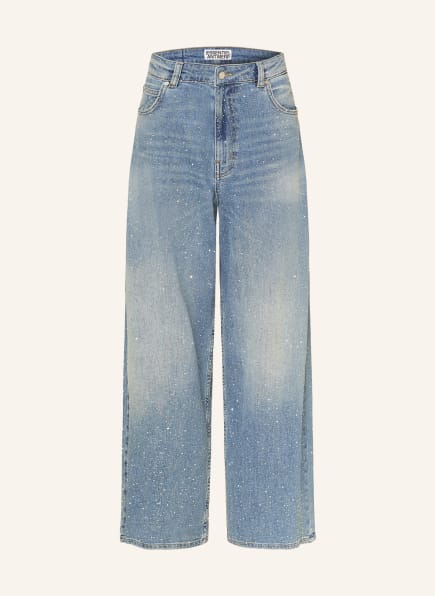 ESSENTIEL ANTWERP KACTUS-wide leg jeans met sierstenen