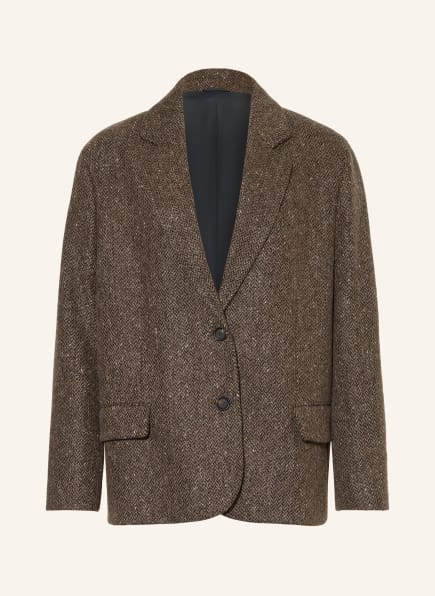 BRUNELLO CUCINELLI Blazer med glitrende tråd og pailletter