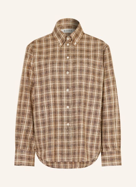 RÓHE Bouclé shirt blouse