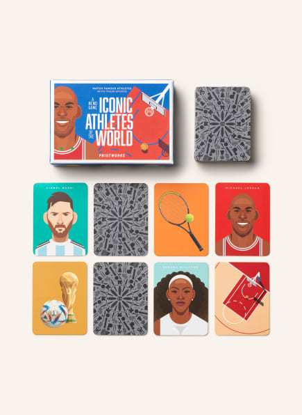PRINTWORKS Memory Game: ICONIC ATHLETES