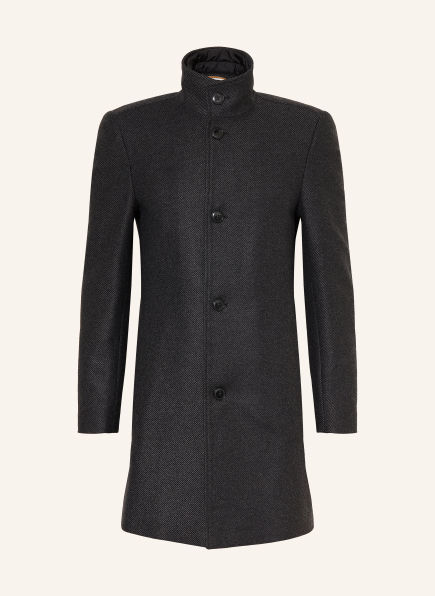 BOSS Manteau en laine HYDE avec col amovible
