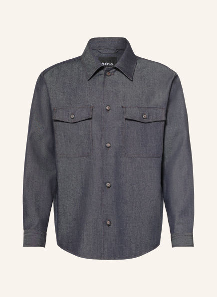 BOSS CARPER Denim-Look Overshirt