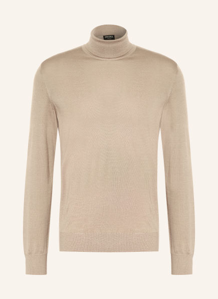 ZEGNA Pull à col roulé en cachemire