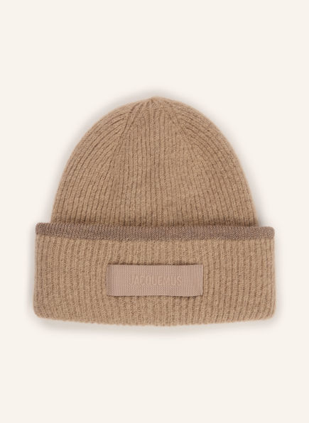 JACQUEMUS Bonnet LE BONNET GROS GRAIN avec alpaga