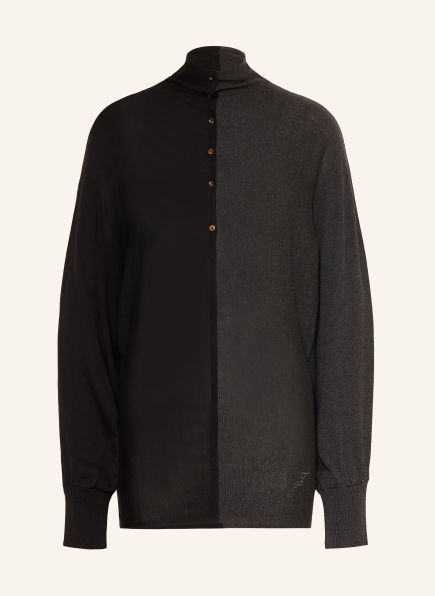 JACQUEMUS Pull LE POLO LOSANGE avec de la soie