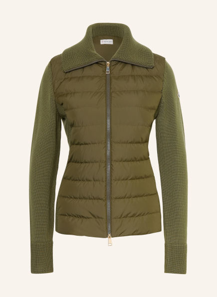 MONCLER Jacke im Materialmix