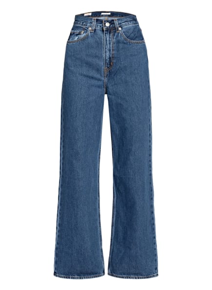 levi's high loose flared jeans