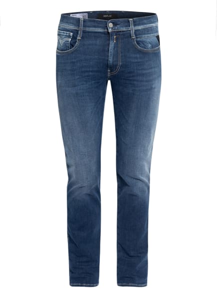REPLAY Jeans ANBASS RE-USED Slim Fit, Farbe: 007 DARK BLUE (Bild 1)