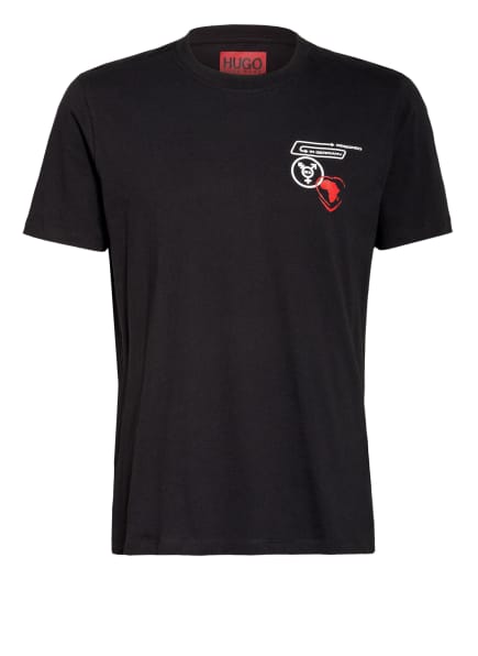 HUGO T-Shirt DULIP, Farbe: SCHWARZ (Bild 1)