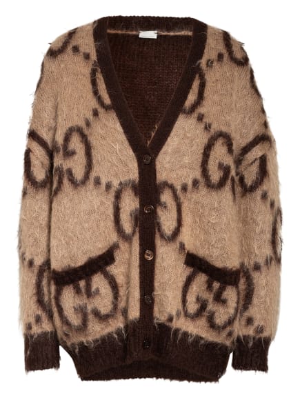 Oversized Strickjacke Gg Zum Wenden Von Gucci Bei Breuninger Kaufen