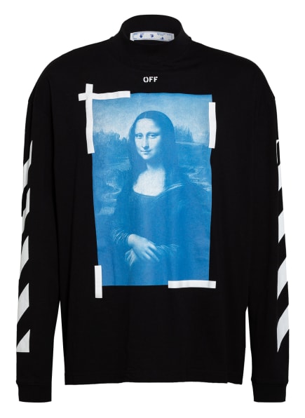 off white sweatshirt blue