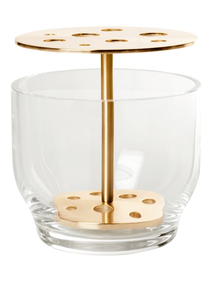 FRITZ HANSEN Vase IKEBANA SMALL , Farbe: GOLD (Bild 1)