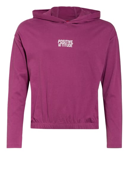 Hoodie von s.Oliver bei Breuninger kaufen S.Oliver Damen Sweatshirt Pullover Hoodie Kapuze purple Neu