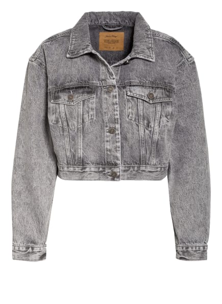 American Vintage Jeansjacke TIZANIE , Farbe: GRAU (Bild 1)
