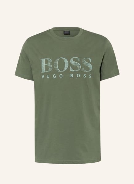 BOSS T-Shirt mit UV-Schutz 50+, Farbe: OLIV (Bild 1)