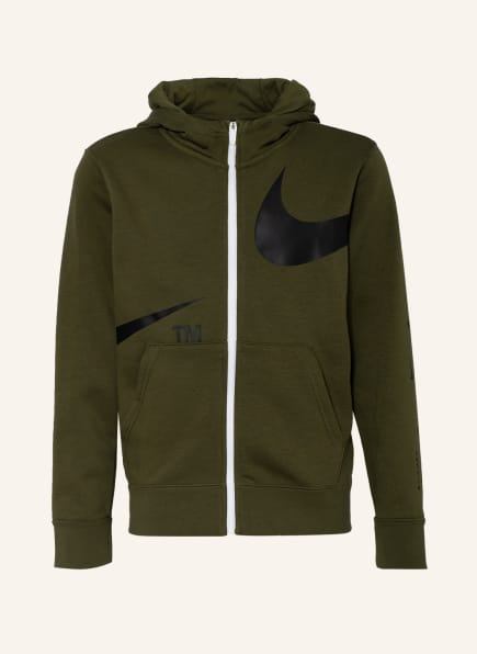 Nike Sweatjacke SPORTSWEAR SWOOSH, Farbe: OLIV (Bild 1)