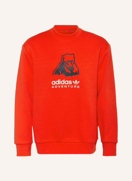 adidas Originals Sweatshirt PBEAR CREW, Farbe: ROT (Bild 1)