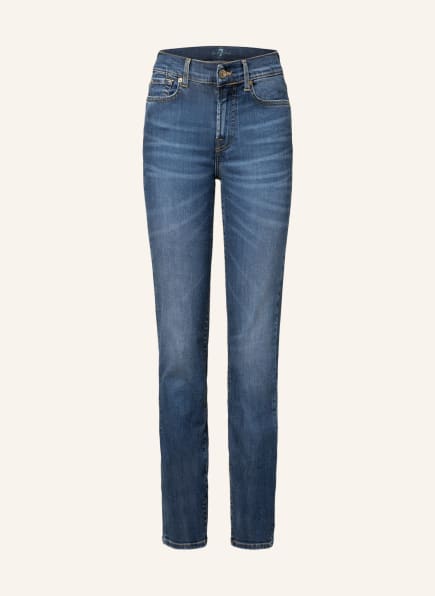7 for all mankind Straight Jeans THE STRAIGHT, Farbe: INCLUSIVE KIND TO THE PLANET ECO KM MID BLUE (Bild 1)