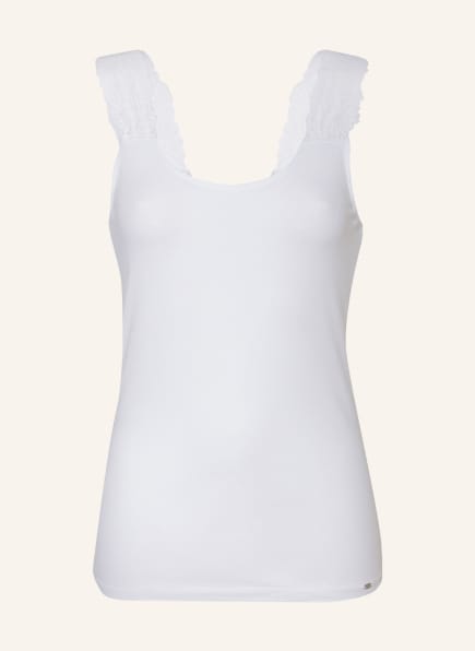 Skiny Top EVERY DAY IN COTTON, Farbe: WEISS (Bild 1)