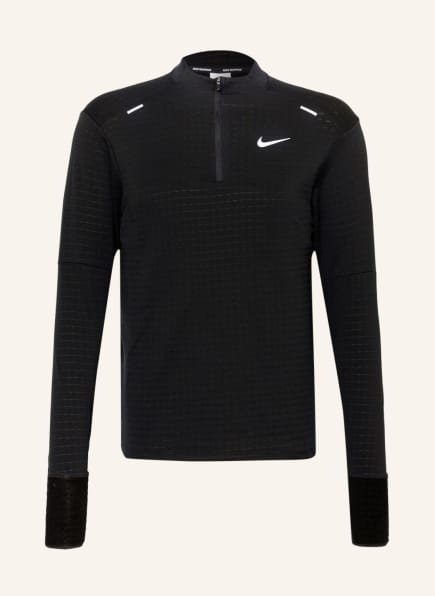 Nike Laufshirt THERMA-FIT REPEL, Farbe: SCHWARZ (Bild 1)